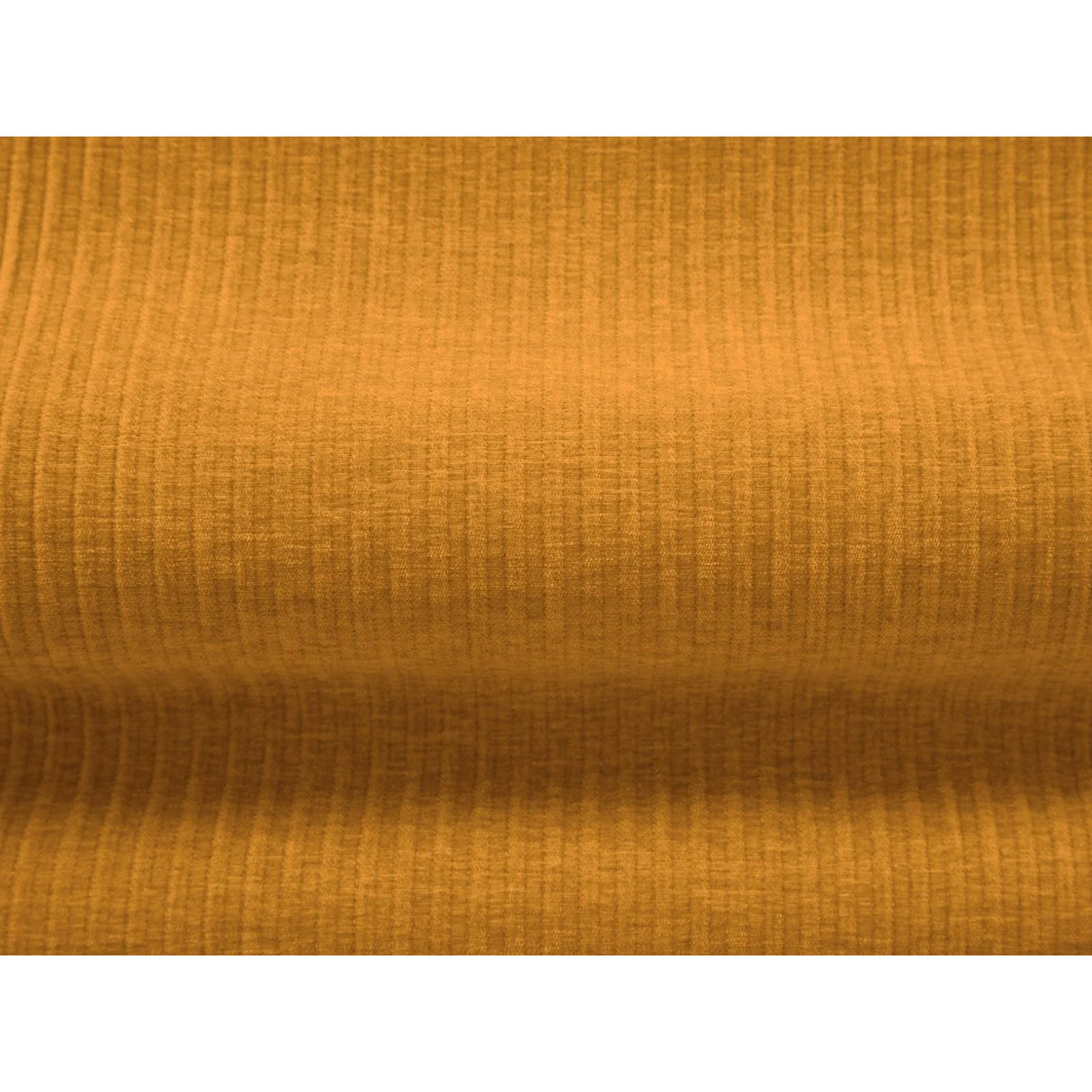 Arendal 6-Sitzer Panorama Sofa aus Chenille mit Cordoptik in Senf (Brave Me 13), Beine in Schwarzes Plastik, 364x166x70 cm von Cosmopolitan Design – Bild 5