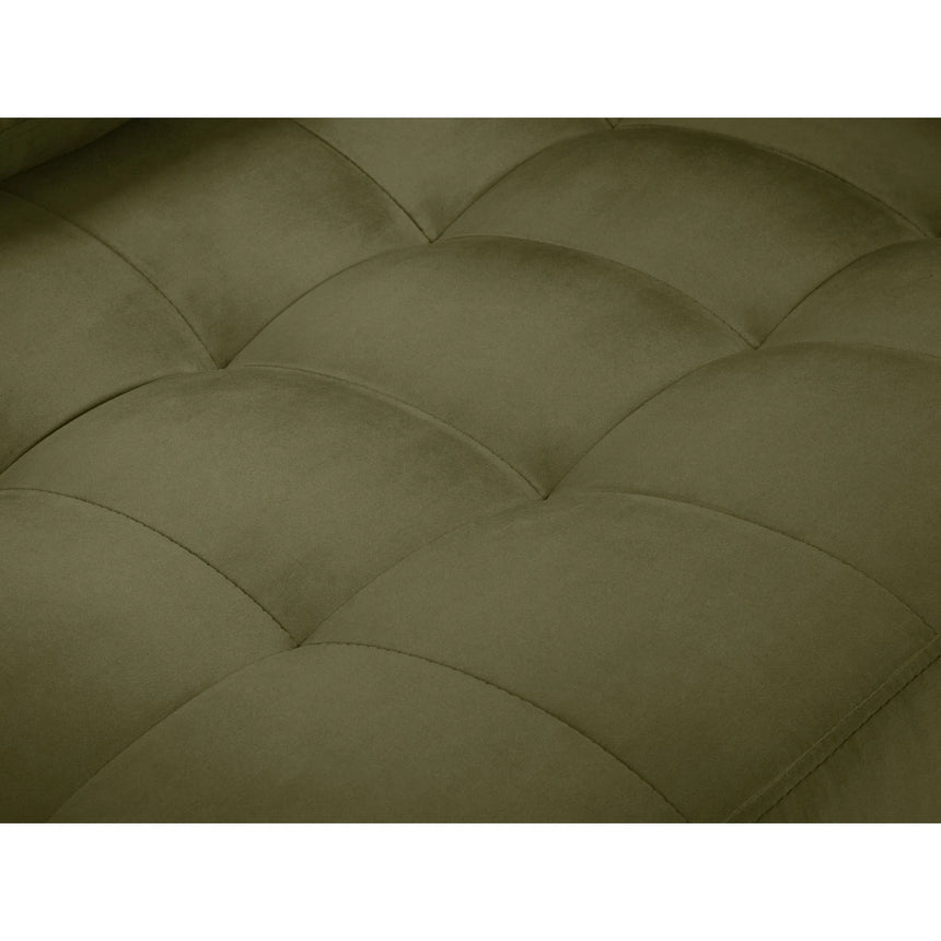 Aspen 3-Sitzer Sofa aus Samt in Grün (Salvador 8), 219x90x90 cm von Cosmopolitan Design – Bild 5