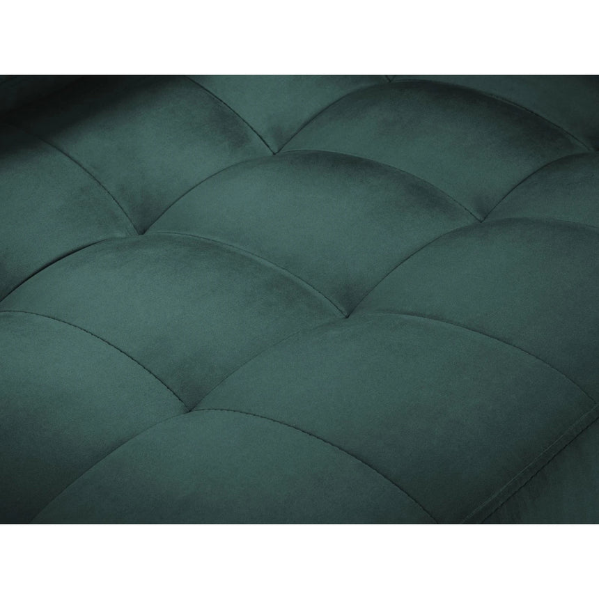 Aspen 3-Sitzer Sofa aus Samt in Petrol (Salvador 6), 219x90x90 cm von Cosmopolitan Design – Bild 5