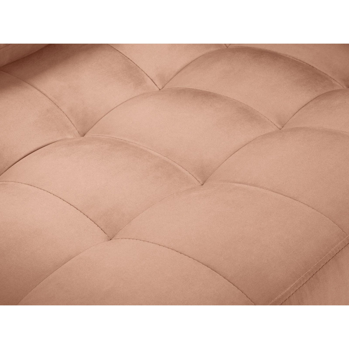 Aspen 3-Sitzer Sofa aus Samt in Rosa (Salvador 11), 219x90x90 cm von Cosmopolitan Design – Bild 5
