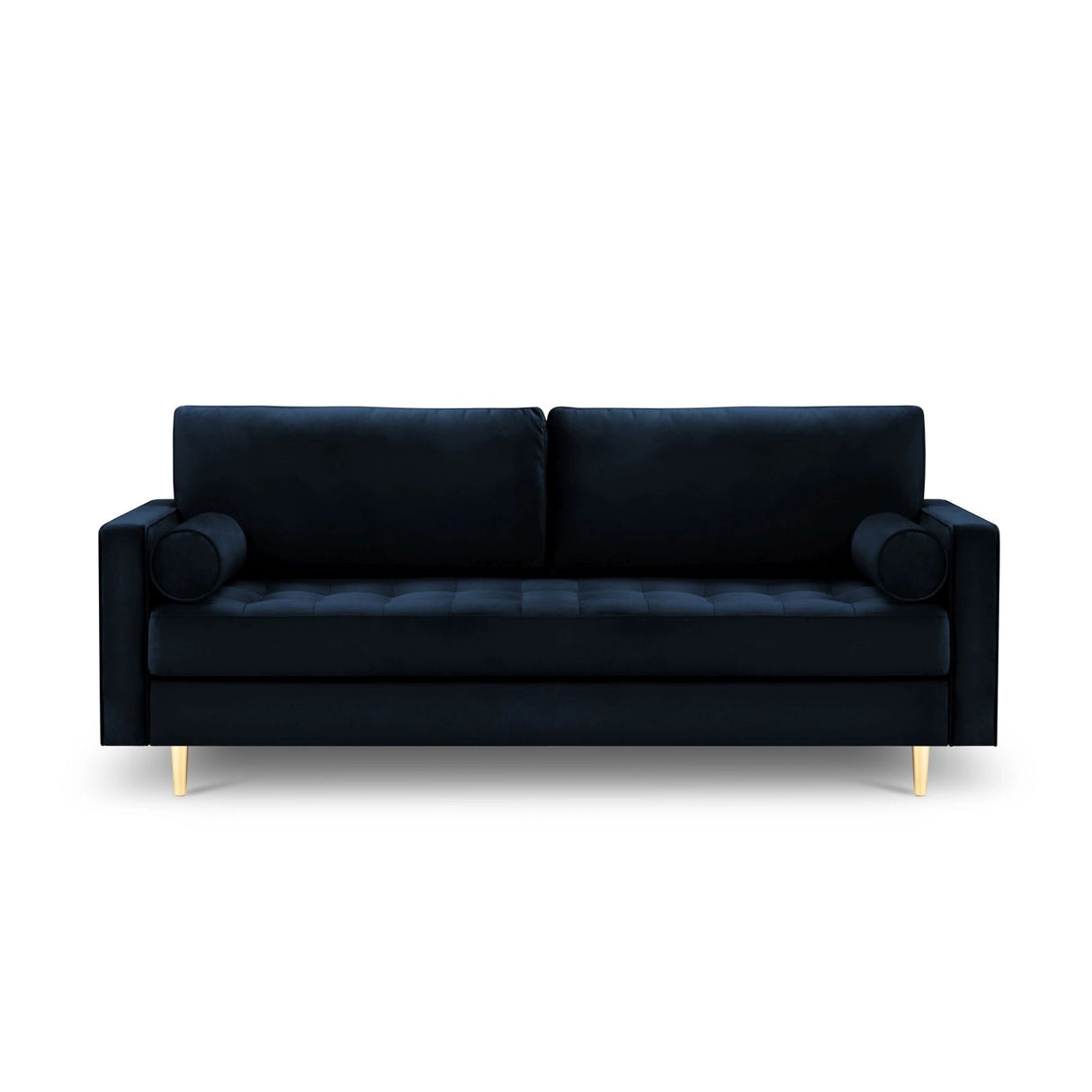 Aspen 3-Sitzer Sofa aus Samt oder Strukturstoff, 219x90x90 cm von Cosmopolitan Design – Bild 2