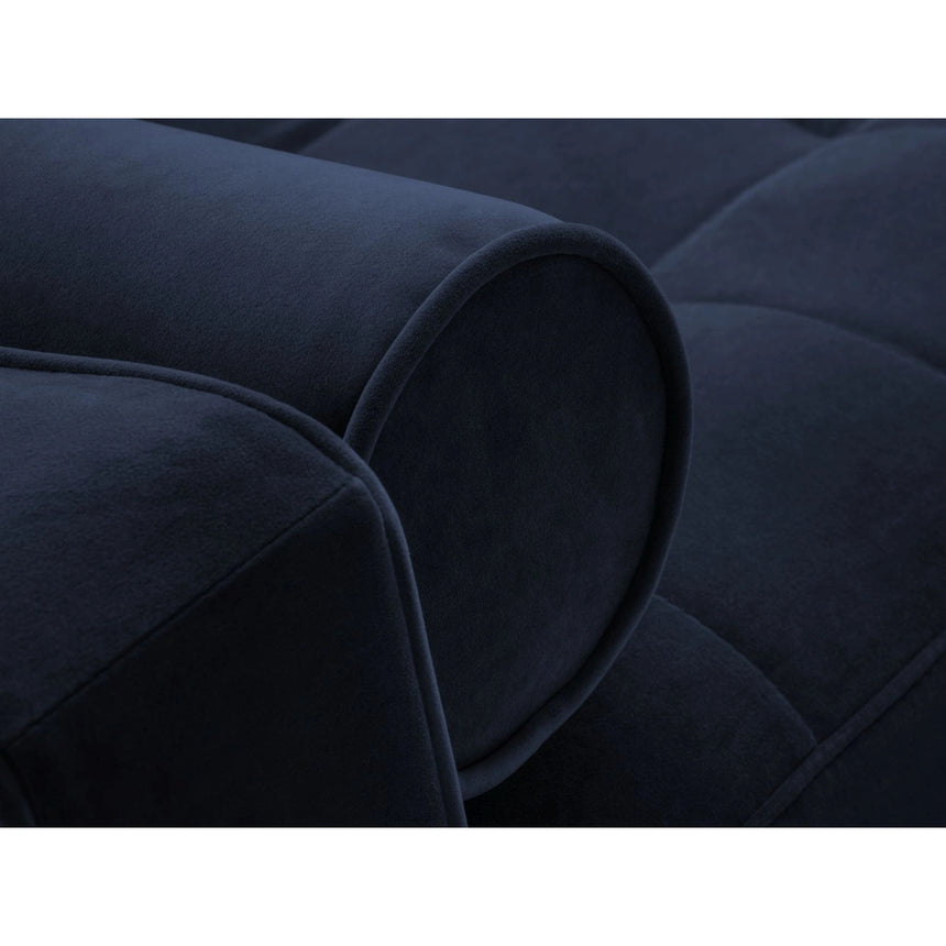 Aspen 3-Sitzer Sofa mit Schlaffunktion und Stauraum, aus Samt oder Strukturstoff, 225x100x96 cm von Cosmopolitan Design – Bild 7