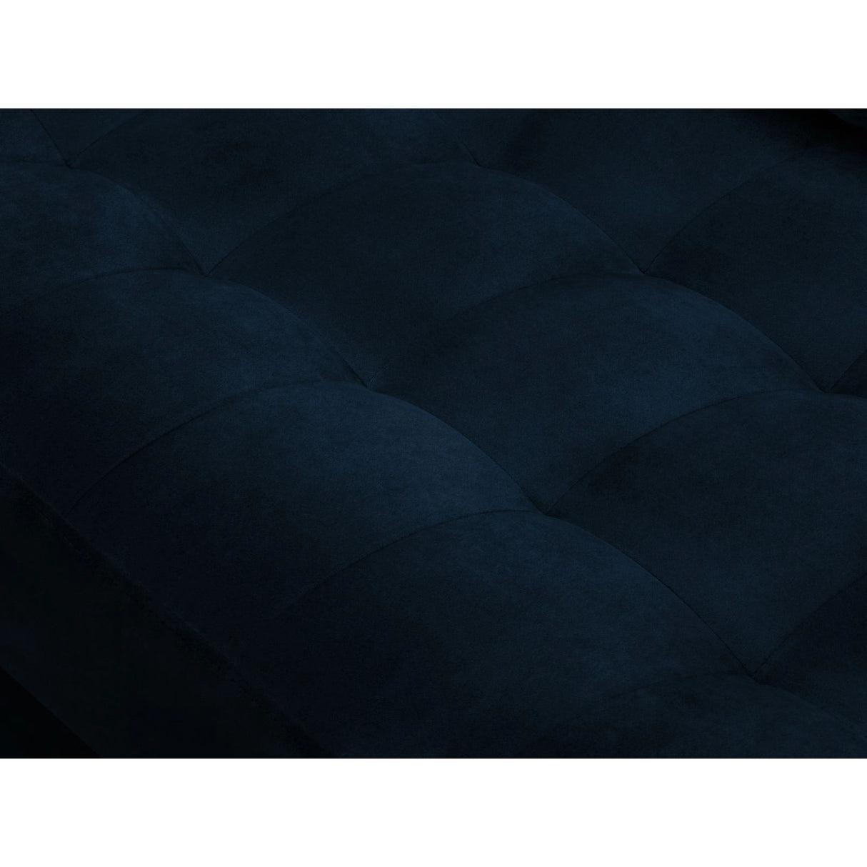 Aspen 4-Sitzer Ecksofa, Linke Seite, aus Samt in Königsblau (Salvador 5), 236x170x90 cm von Cosmopolitan Design – Bild 6