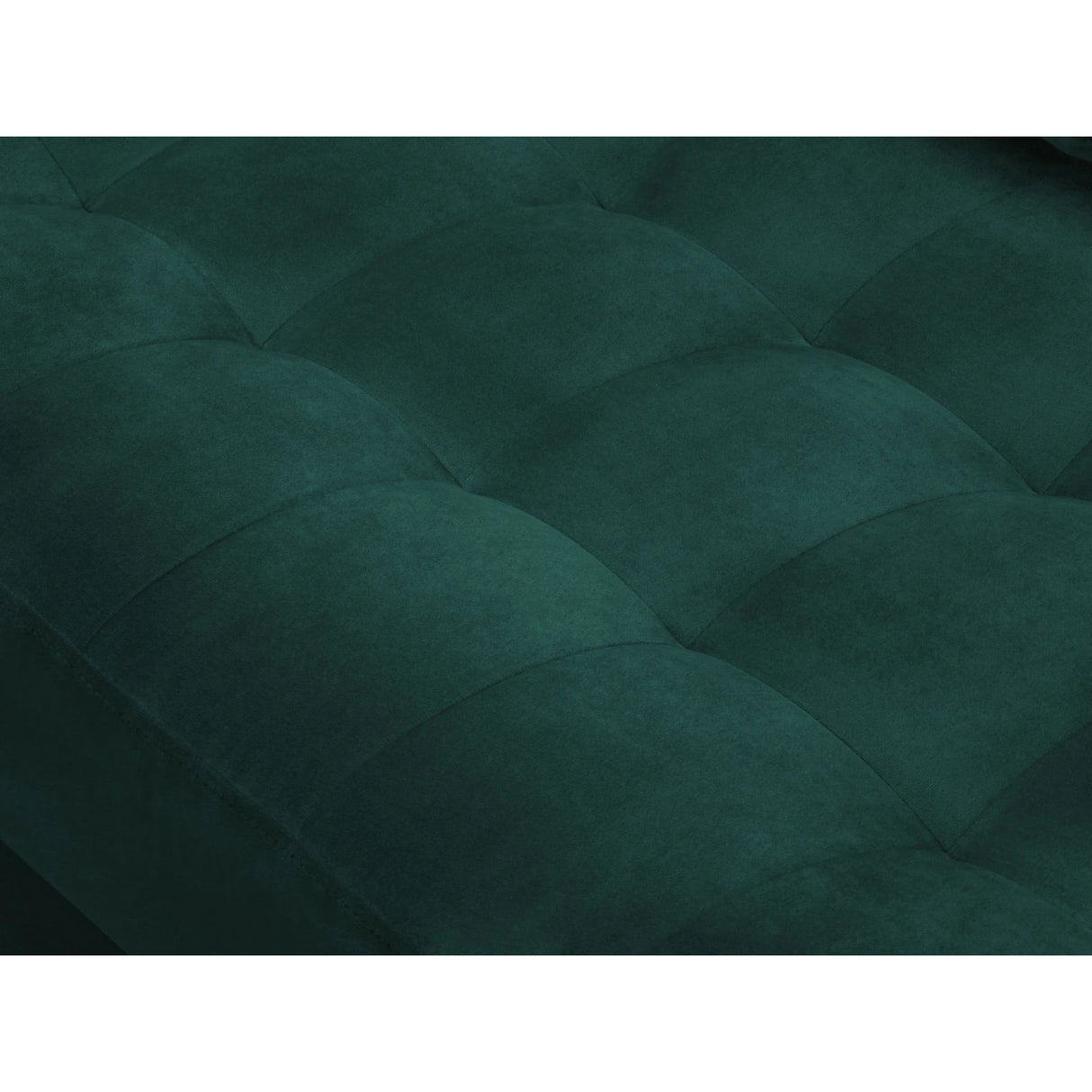 Aspen 4-Sitzer Ecksofa, Linke Seite, aus Samt in Petrol (Salvador 6), 236x170x90 cm von Cosmopolitan Design – Bild 6