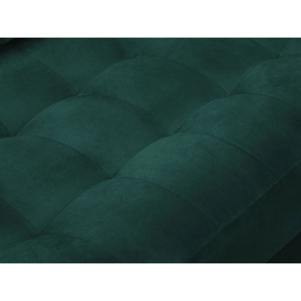 Aspen 4-Sitzer Ecksofa, Rechte Seite, aus Samt in Petrol (Salvador 6), 236x170x90 cm von Cosmopolitan Design – Bild 6