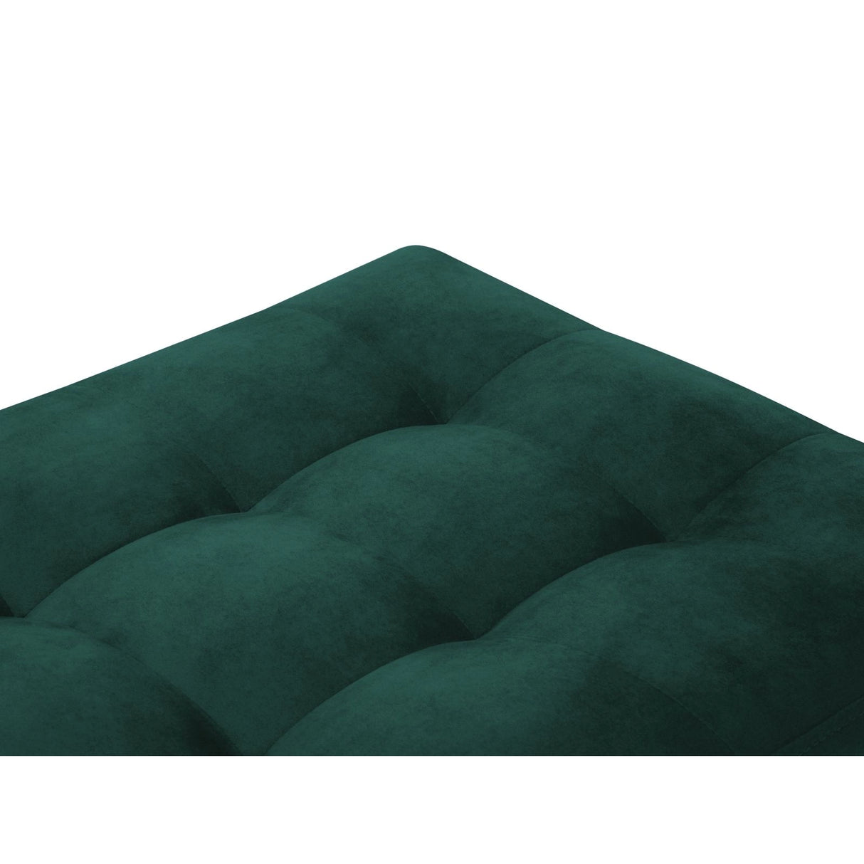 Aspen Pouf aus Samt in Petrol (Salvador 6), 60x70x46 cm von Cosmopolitan Design – Bild 3