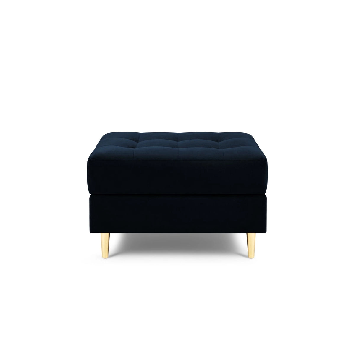 Aspen Pouf aus Samt oder Strukturstoff, 60x70x46 cm von Cosmopolitan Design – Bild 2