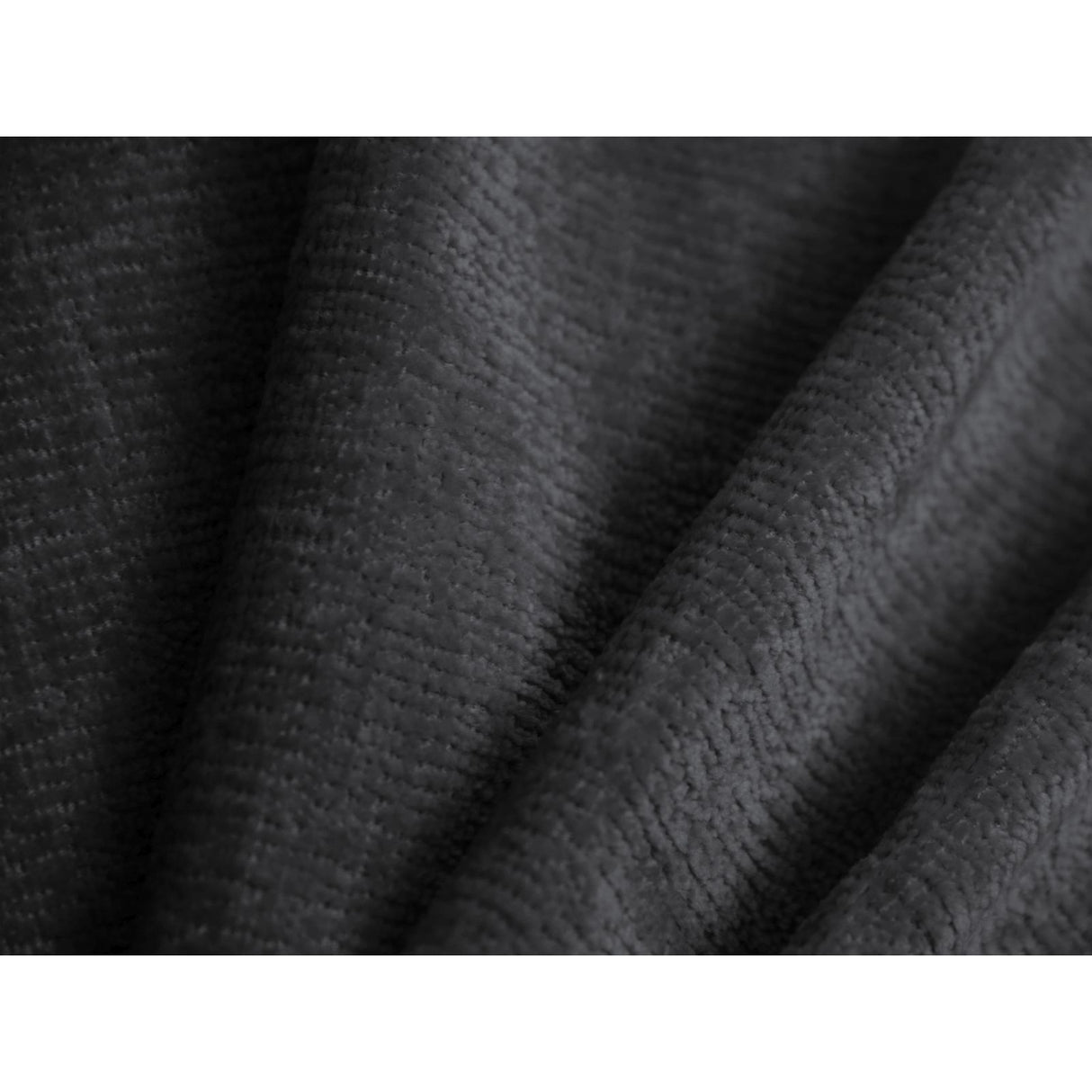 Asti Bett mit Kopfteil und Stauraum, aus Chenille (PeHa90) in Dunkelgrau, 90x200 cm von Cosmopolitan Design – Bild 6
