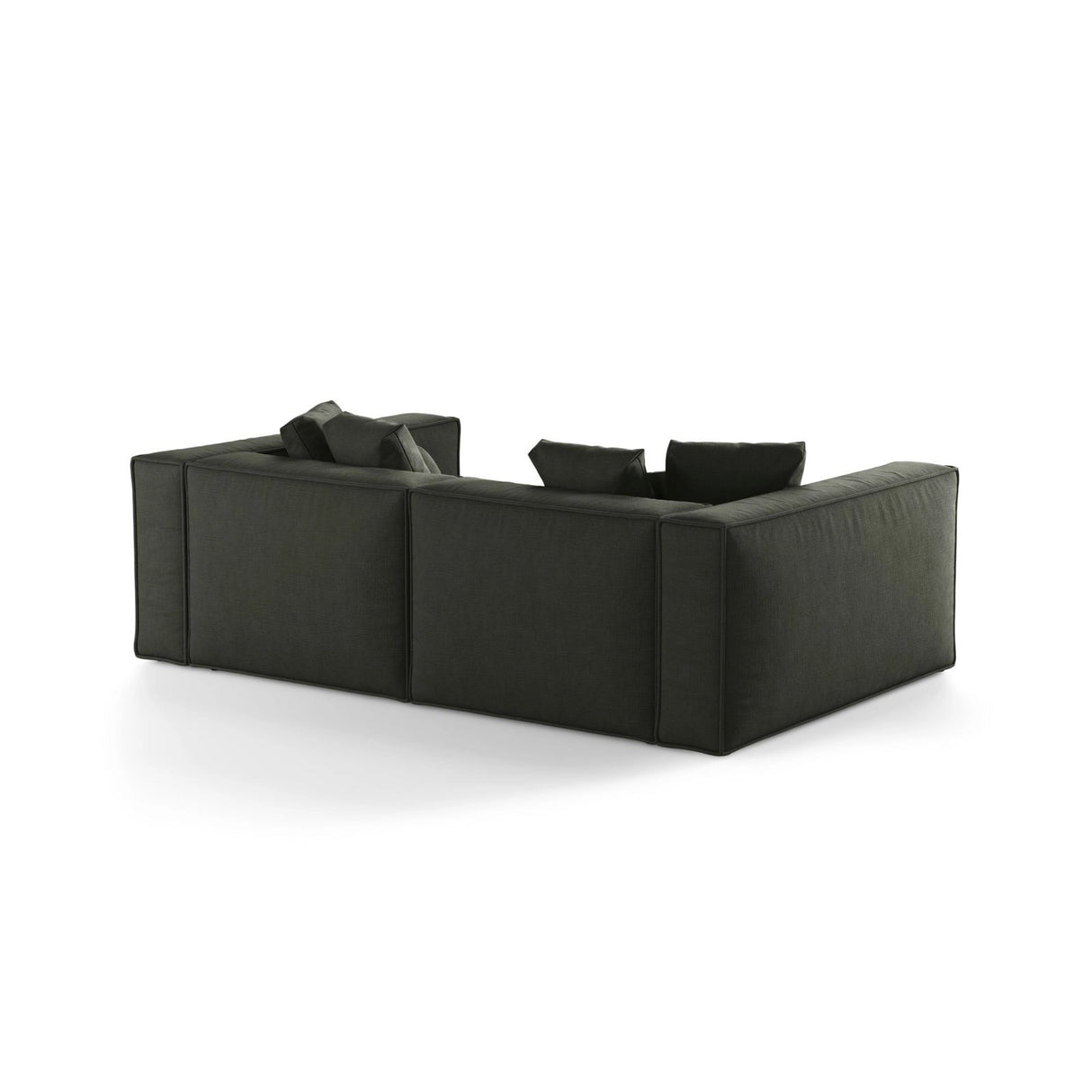 Aveiro 4-Sitzer Sofa aus Strukturierter Stoff in Moosgrün (Liberty 12), 236x118x86 cm von Cosmopolitan Design – Bild 3