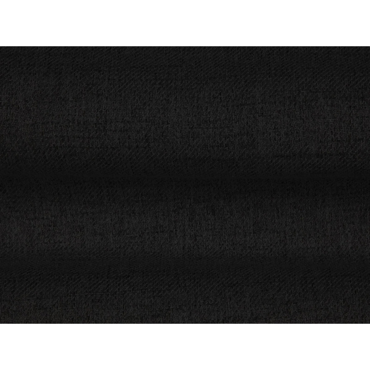 Bali Pouf aus Strukturierter Stoff in Schwarz (Neve 100), 60x60x41 cm von Cosmopolitan Design – Bild 4