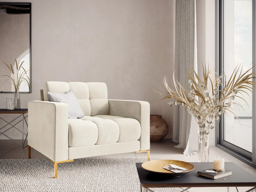 Bali Sessel aus Samt, 87x96x75 cm von Cosmopolitan Design – Bild 2