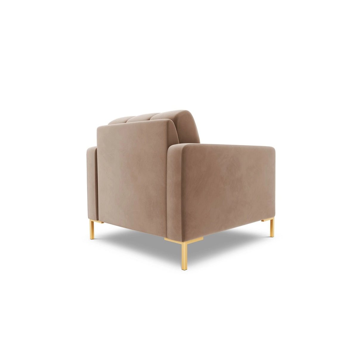 Bali Sessel aus Samt in Beige (Bluvel 28), 87x96x75 cm von Cosmopolitan Design – Bild 5