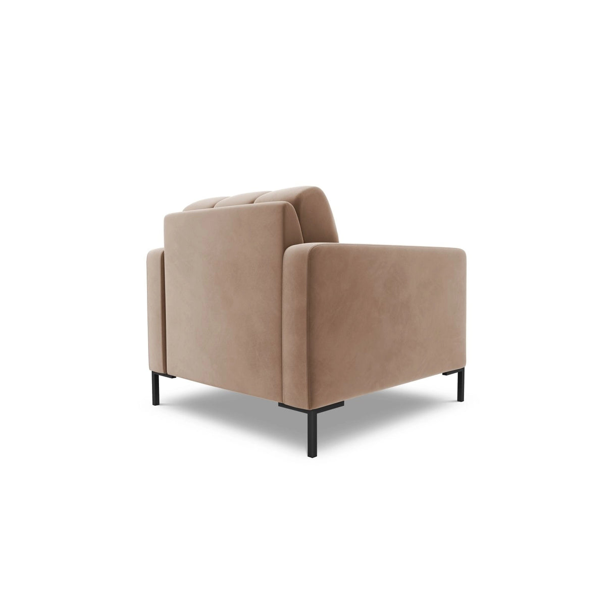 Bali Sessel aus Samt in Beige (Bluvel 28), 87x96x75 cm von Cosmopolitan Design – Bild 5