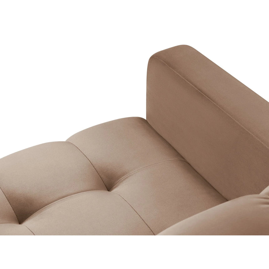Bali Sessel aus Samt in Beige (Bluvel 28), 87x96x75 cm von Cosmopolitan Design – Bild 6
