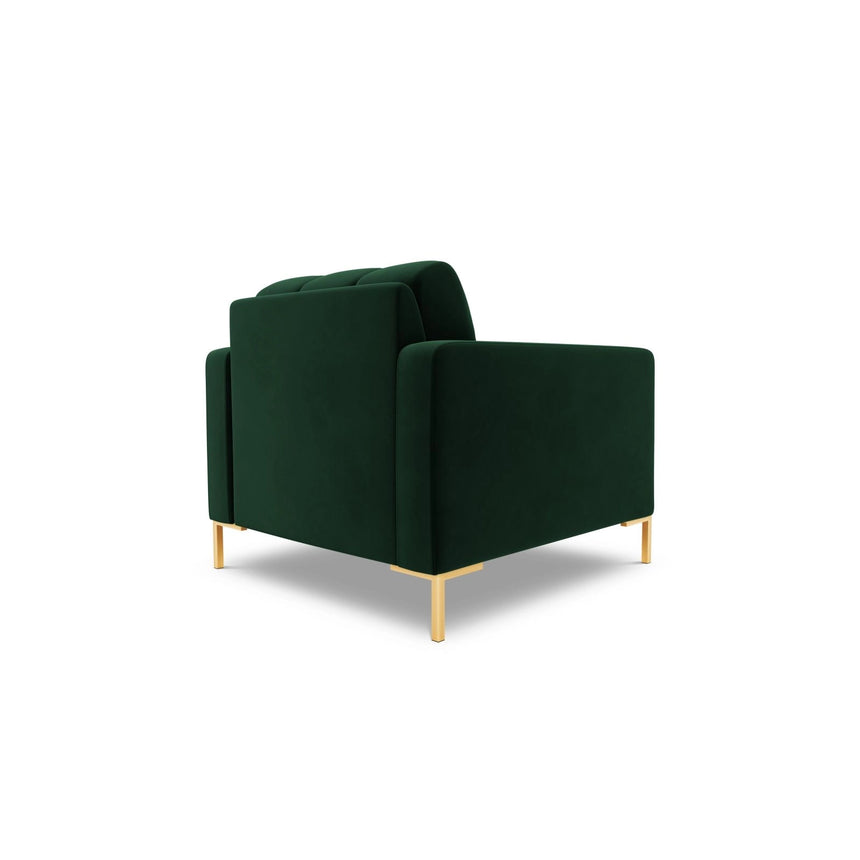 Bali Sessel aus Samt in Flaschengrün (Bluvel 78), 87x96x75 cm von Cosmopolitan Design – Bild 5