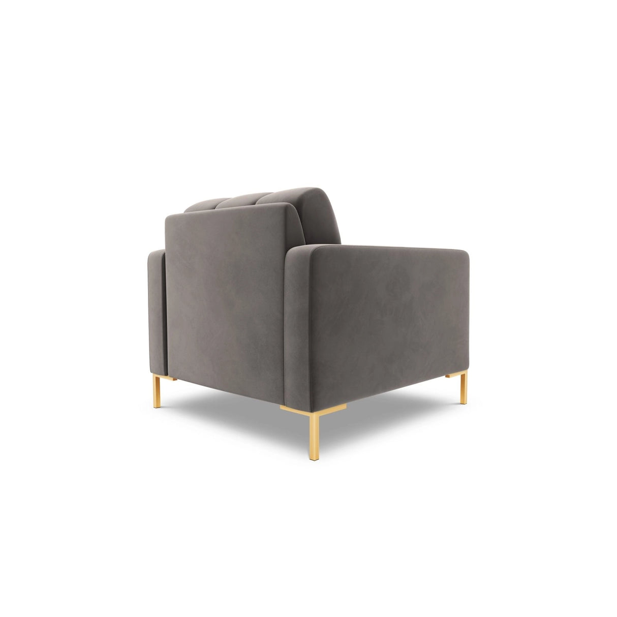 Bali Sessel aus Samt in Hellgrau (Bluvel 13), 87x96x75 cm von Cosmopolitan Design – Bild 5