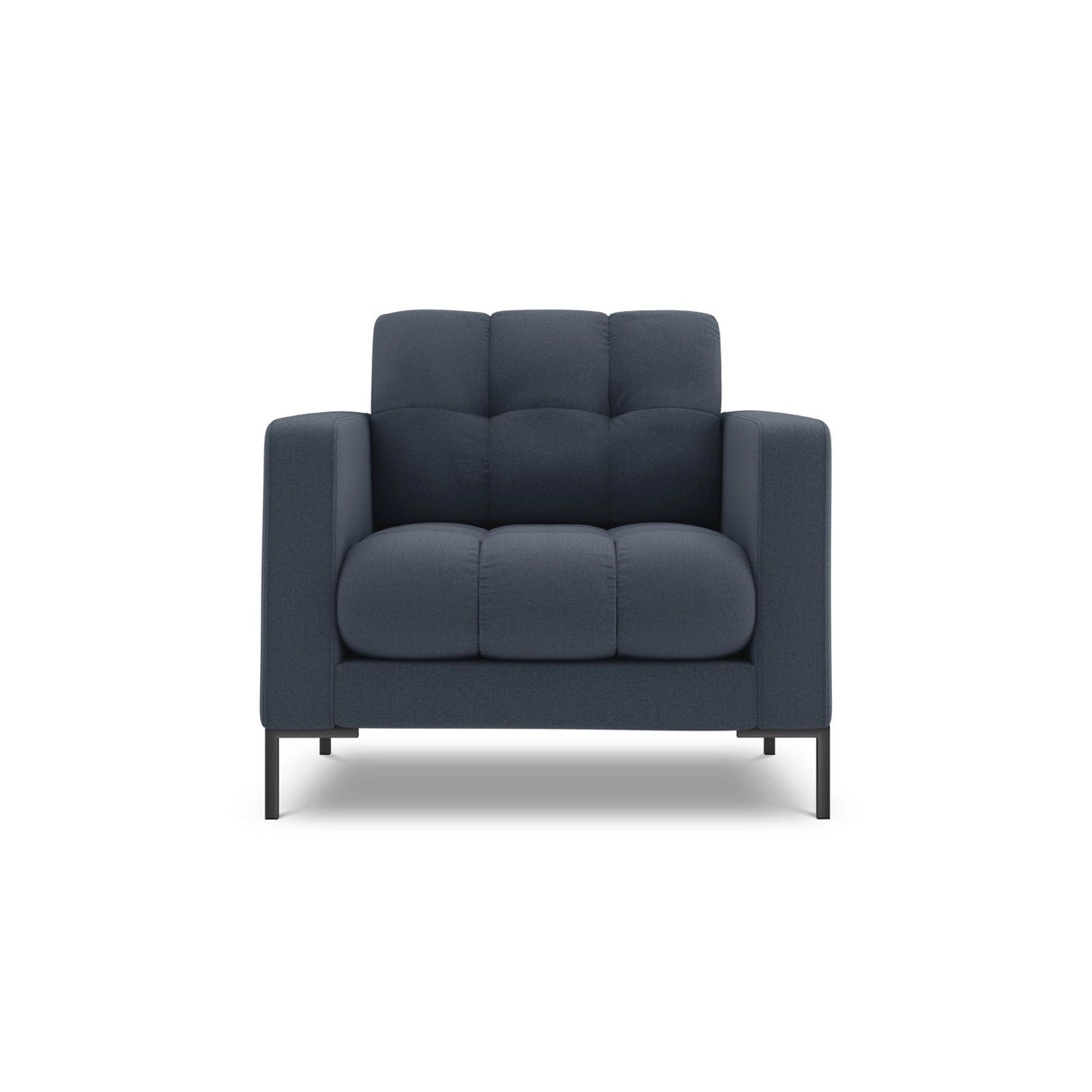 Bali Sessel aus Strukturierter Stoff in Dunkelblau (Nea 86), 87x96x75 cm von Cosmopolitan Design – Bild 1