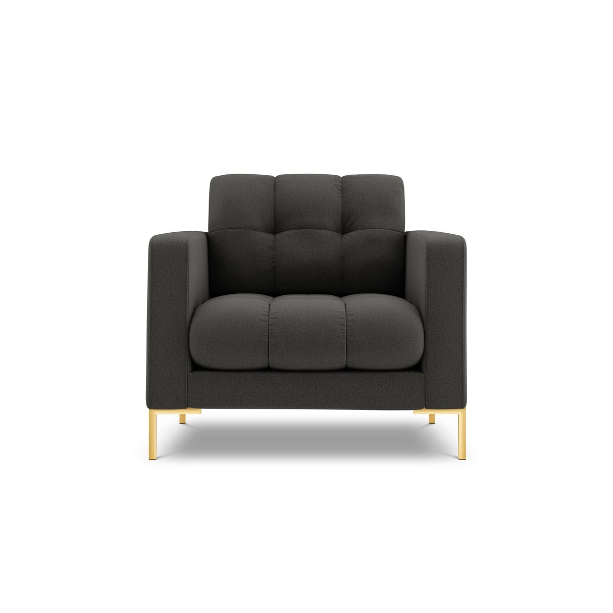 Bali Sessel aus Strukturierter Stoff in Dunkelgrau (Nea 16), 87x96x75 cm von Cosmopolitan Design – Bild 1