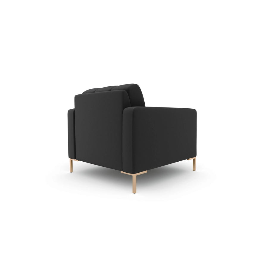 Bali Sessel aus Strukturierter Stoff in Dunkelgrau (Neve 97), 87x96x75 cm von Cosmopolitan Design – Bild 4