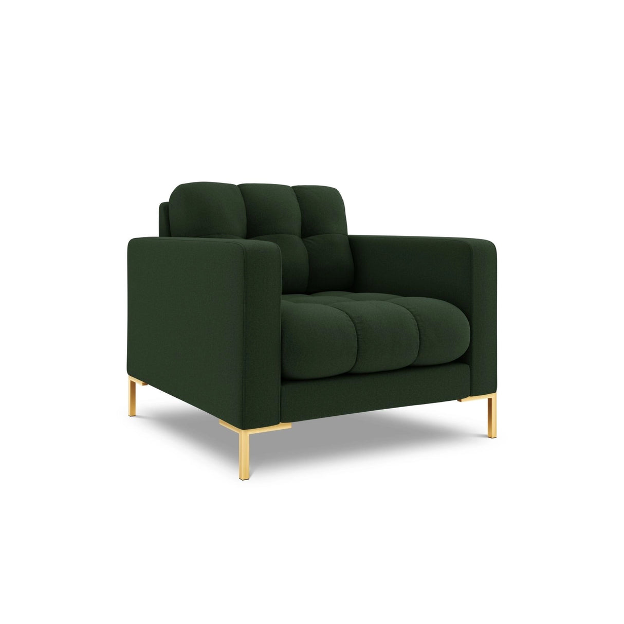 Bali Sessel aus Strukturierter Stoff in Dunkelgrün (Nea 78), 87x96x75 cm von Cosmopolitan Design – Bild 3