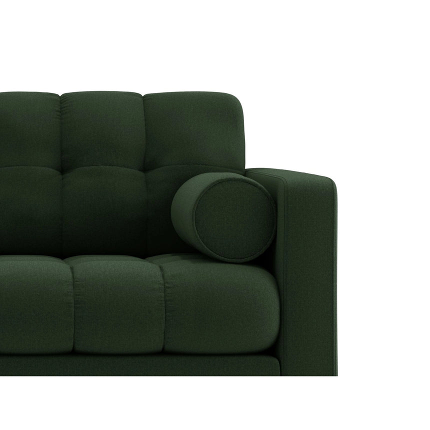 Bali Sessel aus Strukturierter Stoff in Dunkelgrün (Nea 78), 87x96x75 cm von Cosmopolitan Design – Bild 5