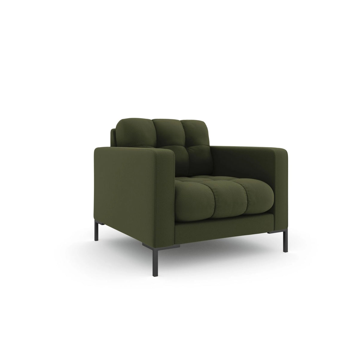 Bali Sessel aus Strukturierter Stoff in Grün (Neve 39), 87x96x75 cm von Cosmopolitan Design – Bild 3