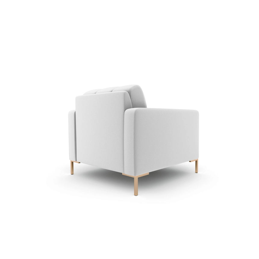 Bali Sessel aus Strukturierter Stoff in Hellgrau (Neve 80), 87x96x75 cm von Cosmopolitan Design – Bild 4