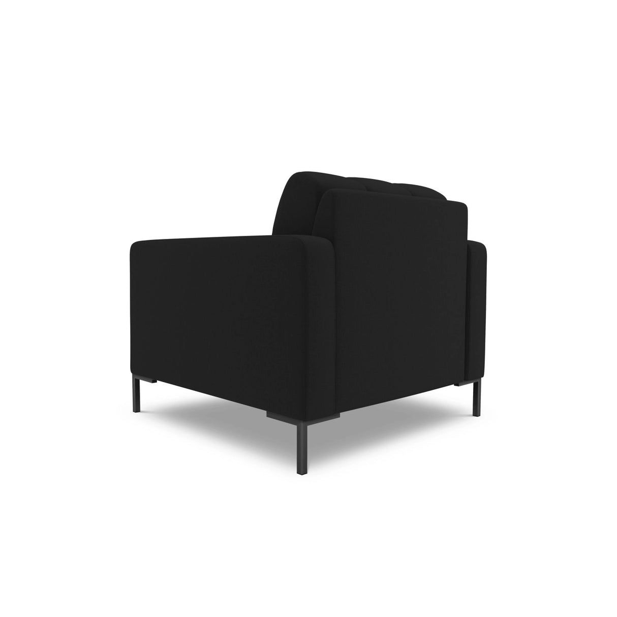 Bali Sessel aus Strukturierter Stoff in Schwarz (Nea 19), 87x96x75 cm von Cosmopolitan Design – Bild 4