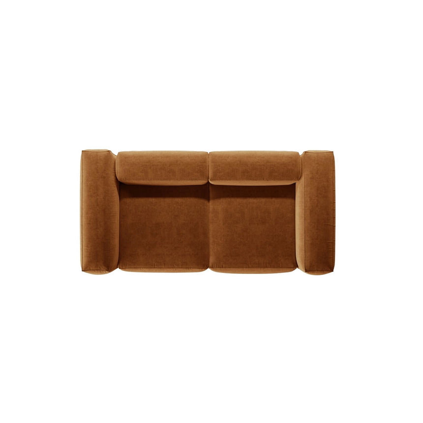 Bergamo 2-Sitzer Sofa aus Strukturierter Stoff in Ziegelstein (Liberty 9), 224x108x70 cm von Cosmopolitan Design – Bild 6