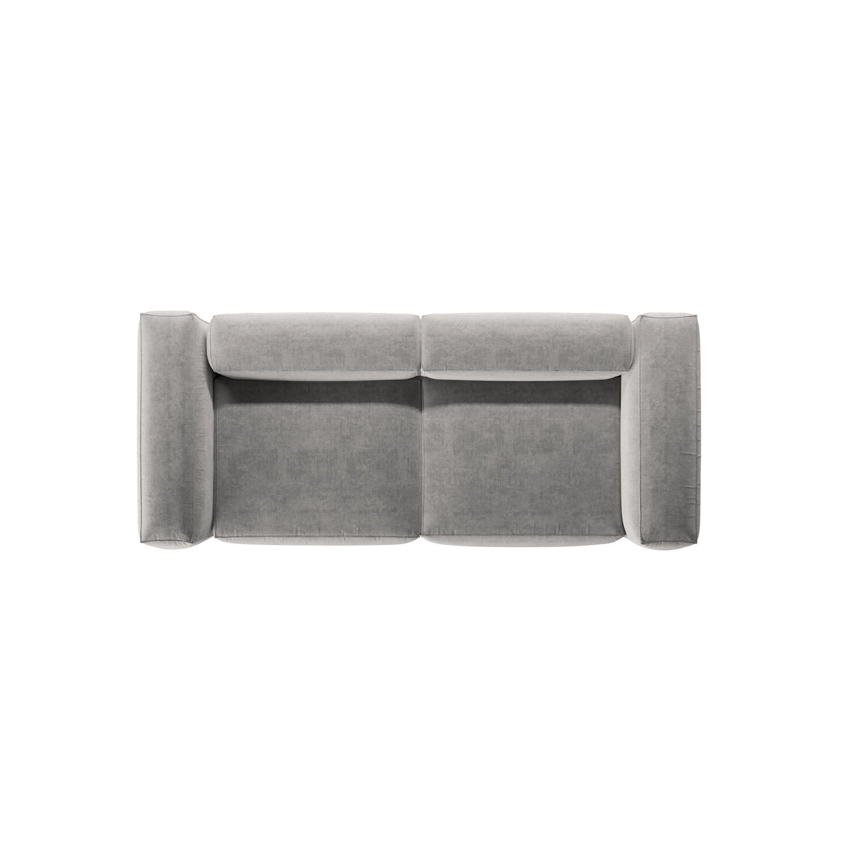 Bergamo 3-Sitzer Sofa aus Strukturierter Stoff in Hellgrau (Liberty 18), 264x108x70 cm von Cosmopolitan Design – Bild 6