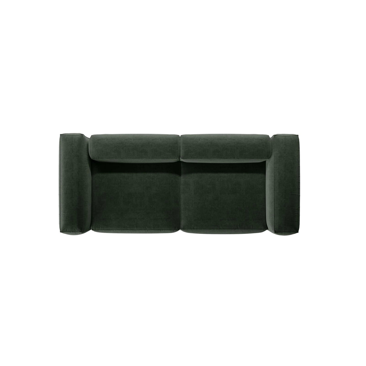 Bergamo 3-Sitzer Sofa aus Strukturierter Stoff in Moosgrün (Liberty 12), 264x108x70 cm von Cosmopolitan Design – Bild 6