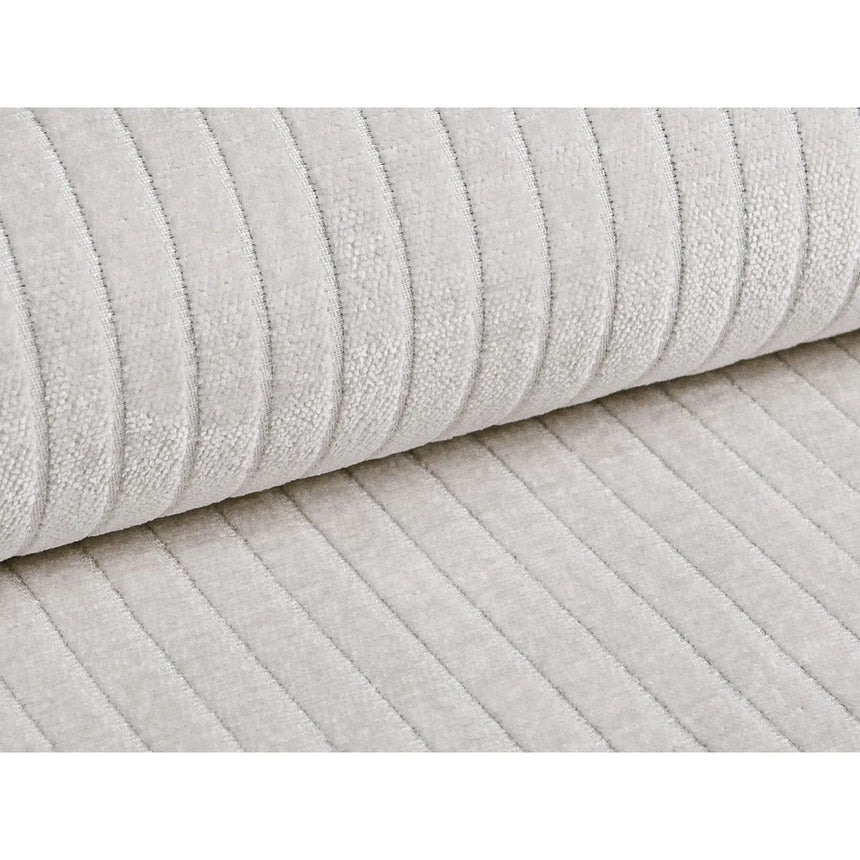 Bergamo 4-Sitzer Ecksofa, Rechte Seite, aus Cord oder Strukturstoff, 344x152x70 cm von Cosmopolitan Design – Bild 7