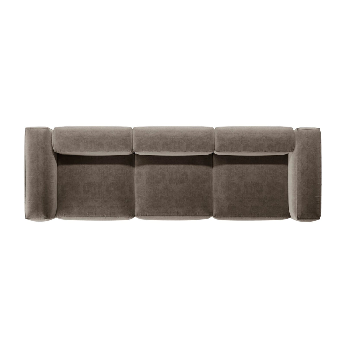 Bergamo 4-Sitzer Sofa aus Strukturierter Stoff in Cappuccino (Liberty 5), 364x108x70 cm von Cosmopolitan Design – Bild 6