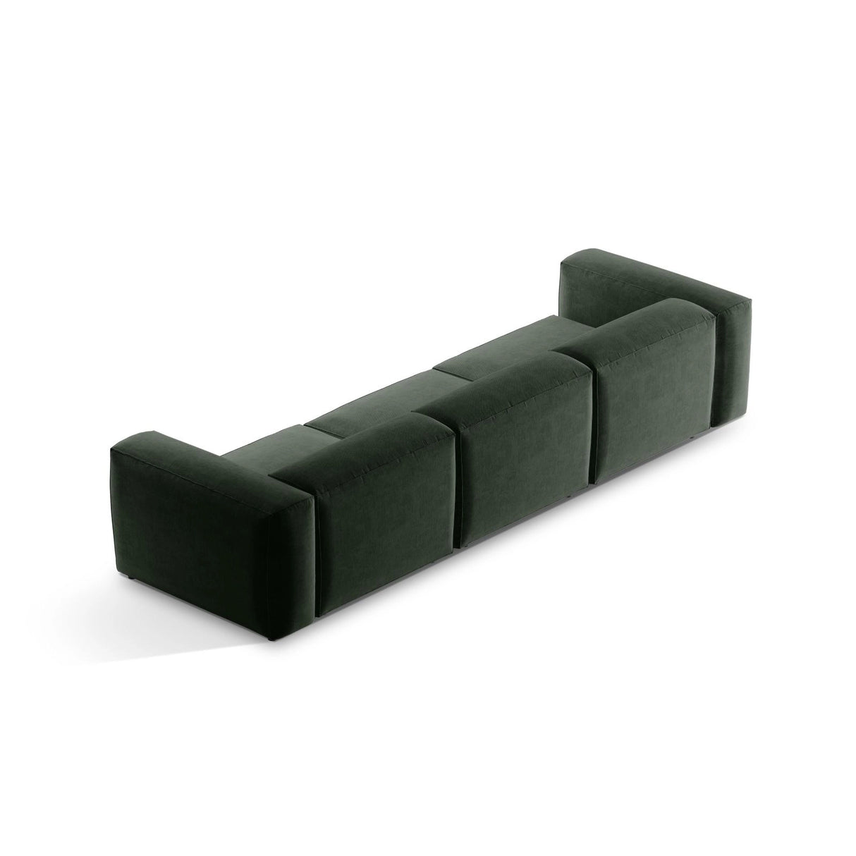 Bergamo 4-Sitzer Sofa aus Strukturierter Stoff in Moosgrün (Liberty 12), 364x108x70 cm von Cosmopolitan Design – Bild 5