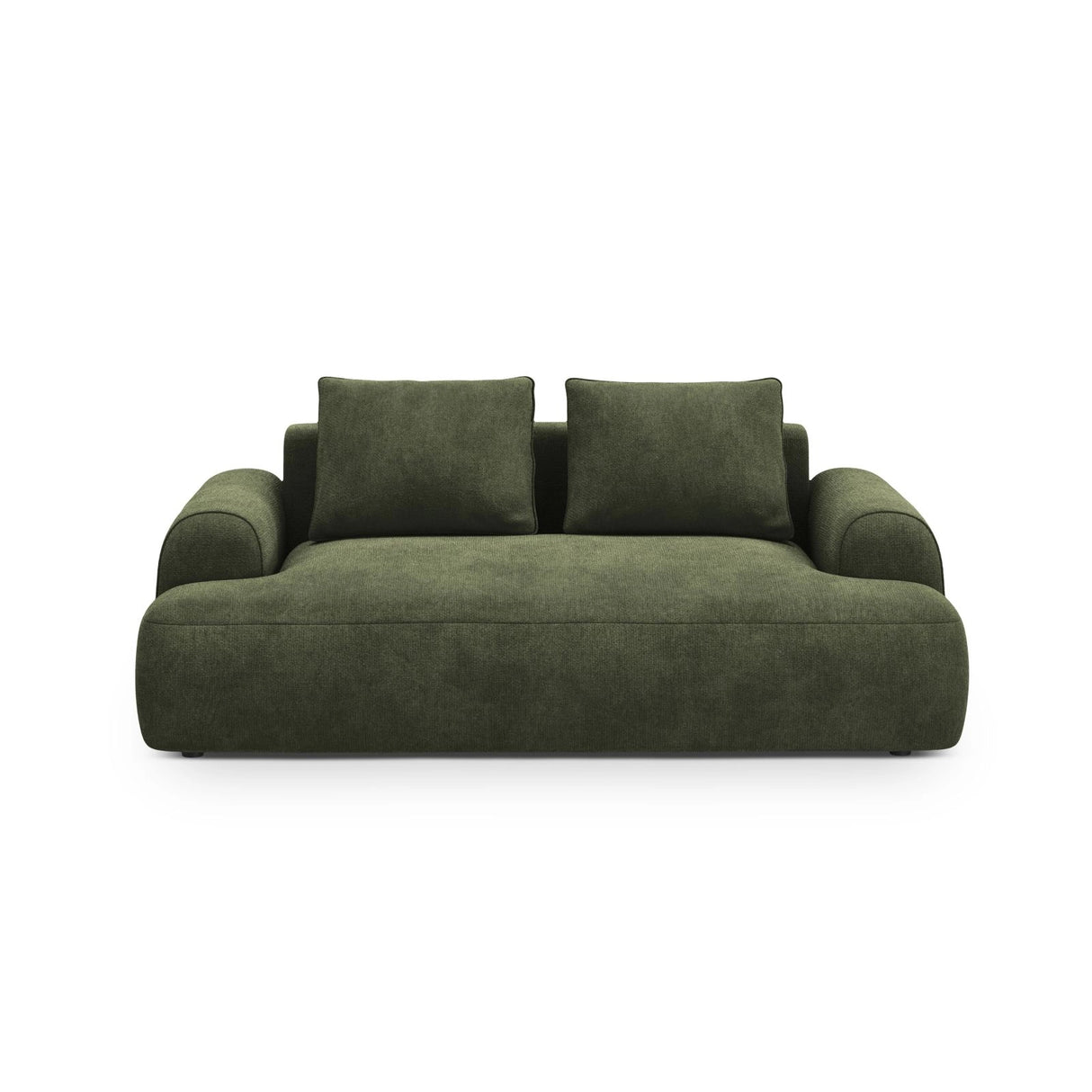 Calma 2-Sitzer Sofa aus Samt in Grün (Vogue 11), 175x100x84 cm von Cosmopolitan Design – Bild 1