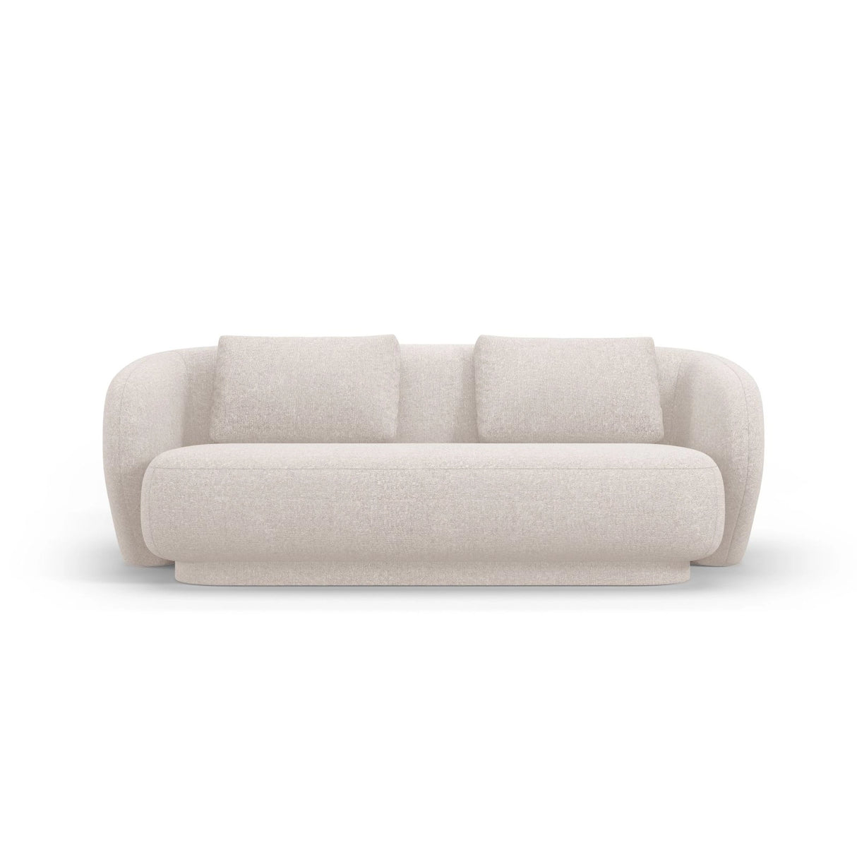 Camden 2-Sitzer Sofa aus Chenille in Beige meliert (Legacy 15 Dove), 169x102x72 cm von Cosmopolitan Design – Bild 3
