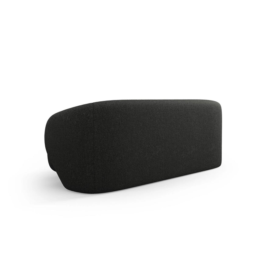 Camden 2-Sitzer Sofa aus Chenille in Schwarz meliert (Legacy 19 Black), 169x102x72 cm von Cosmopolitan Design – Bild 4