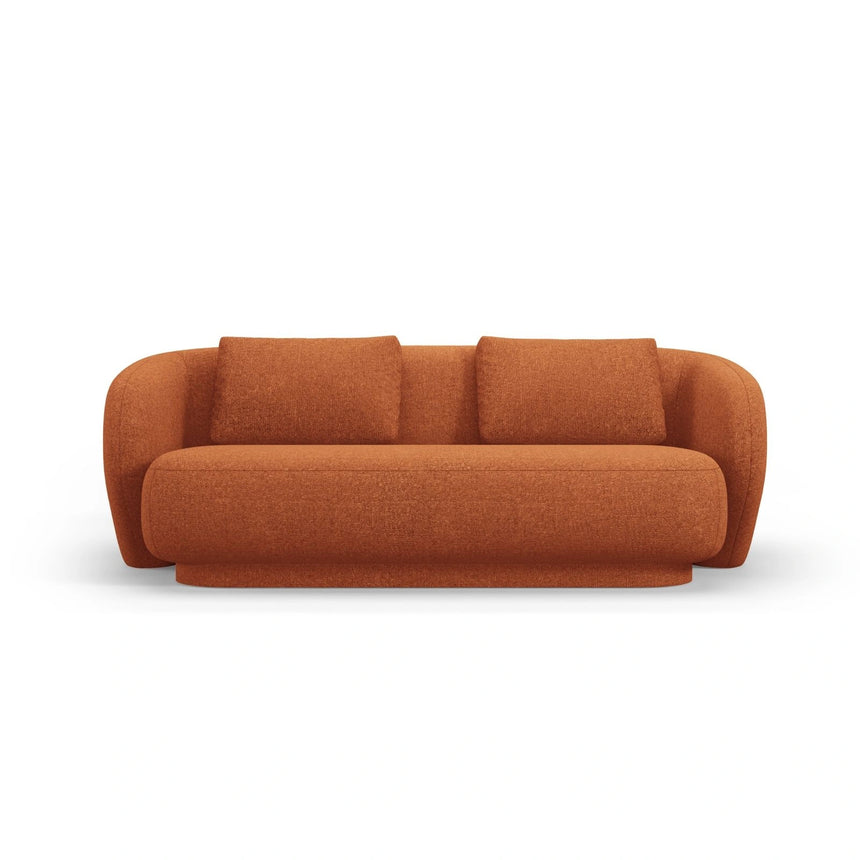 Camden 2-Sitzer Sofa aus Chenille in Terracotta Melange (Legacy 6 Deep Terra), 169x102x72 cm von Cosmopolitan Design – Bild 3