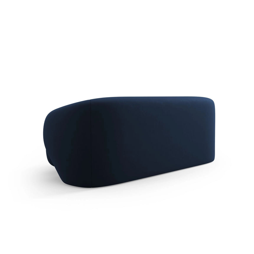 Camden 2-Sitzer Sofa aus Samt in Königsblau (Casino Deep Blue), 169x102x72 cm von Cosmopolitan Design – Bild 4