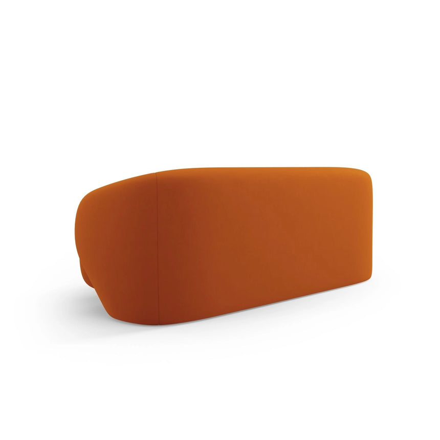 Camden 2-Sitzer Sofa aus Samt in Terrakotta (Casino Terracota), 169x102x72 cm von Cosmopolitan Design – Bild 4