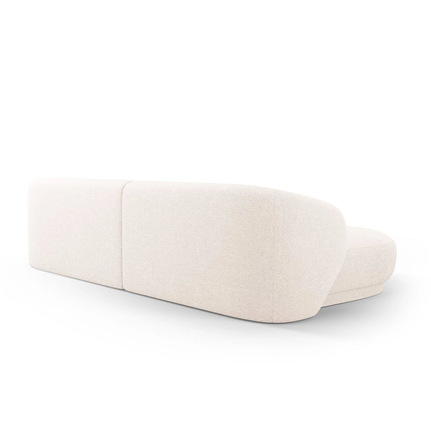 Camden 4-Sitzer Ecksofa, Linke Seite, aus Samt oder Chenille, 289x177x72 cm von Cosmopolitan Design – Bild 5