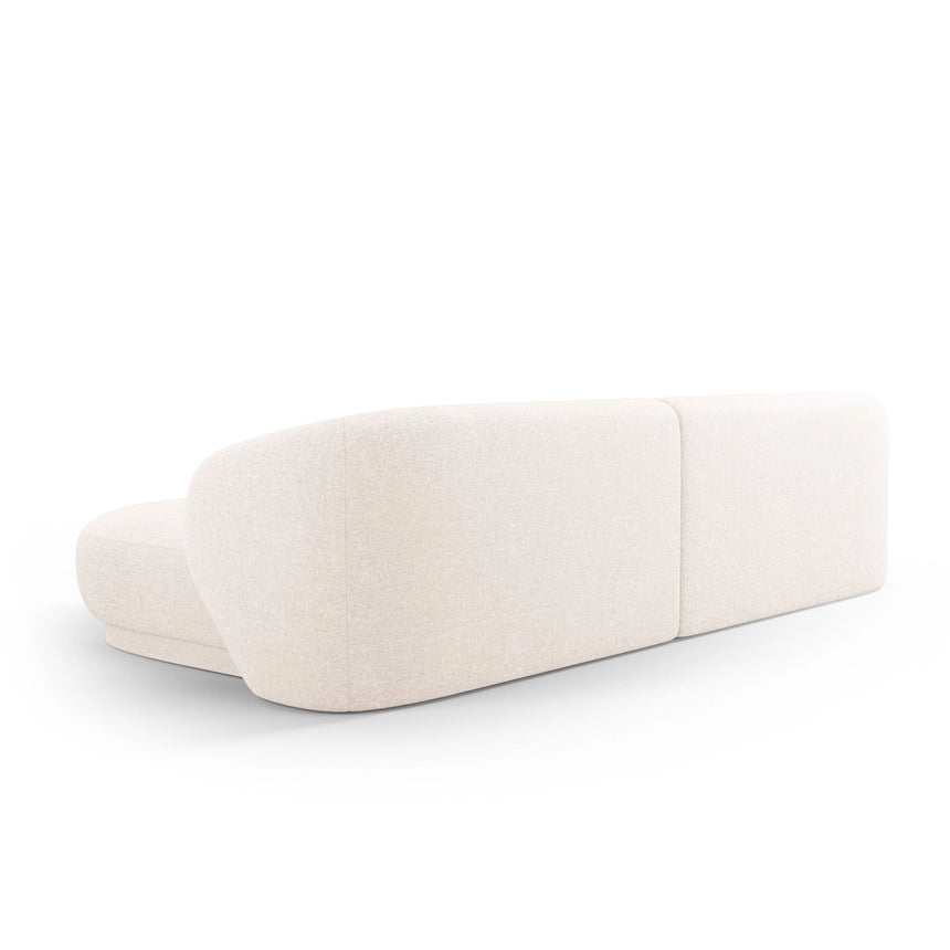 Camden 4-Sitzer Ecksofa, Rechte Seite, aus Samt oder Chenille, 289x177x72 cm von Cosmopolitan Design – Bild 5