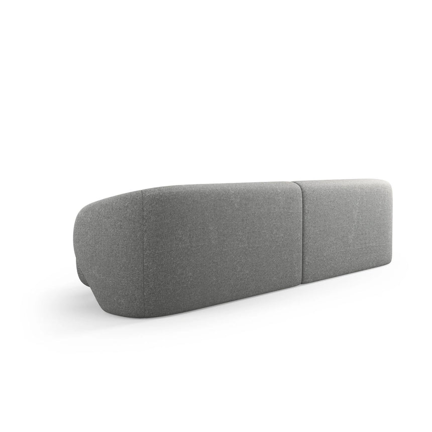 Camden 4-Sitzer Sofa aus Chenille in Dunkelgrau meliert (Legacy 18 Steel Grey), 304x102x72 cm von Cosmopolitan Design – Bild 4