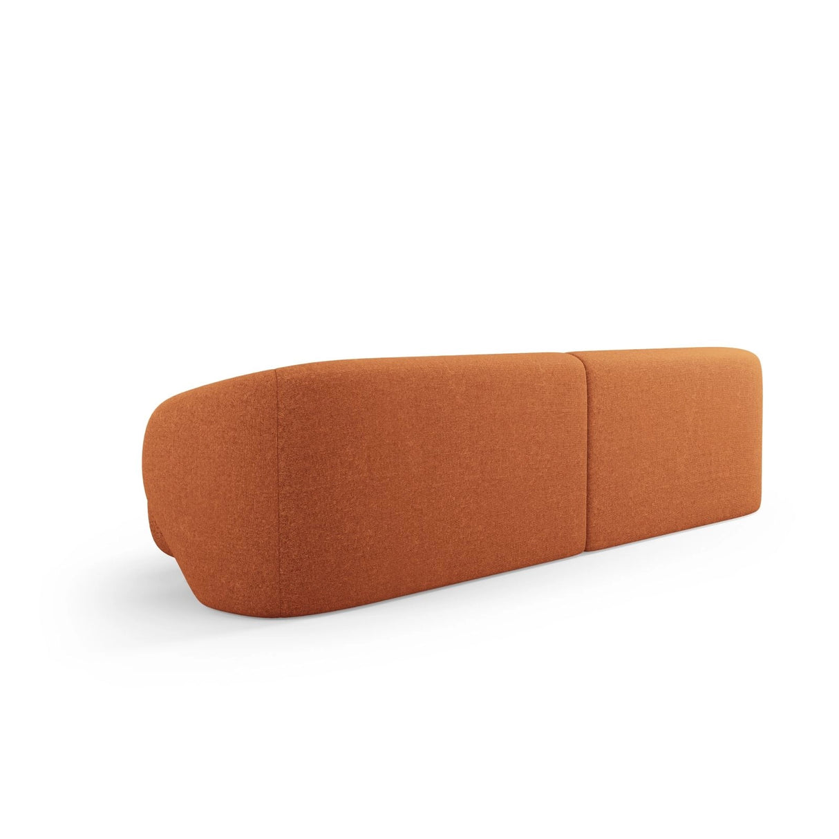 Camden 4-Sitzer Sofa aus Chenille in Terracotta Melange (Legacy 6 Deep Terra), 304x102x72 cm von Cosmopolitan Design – Bild 4