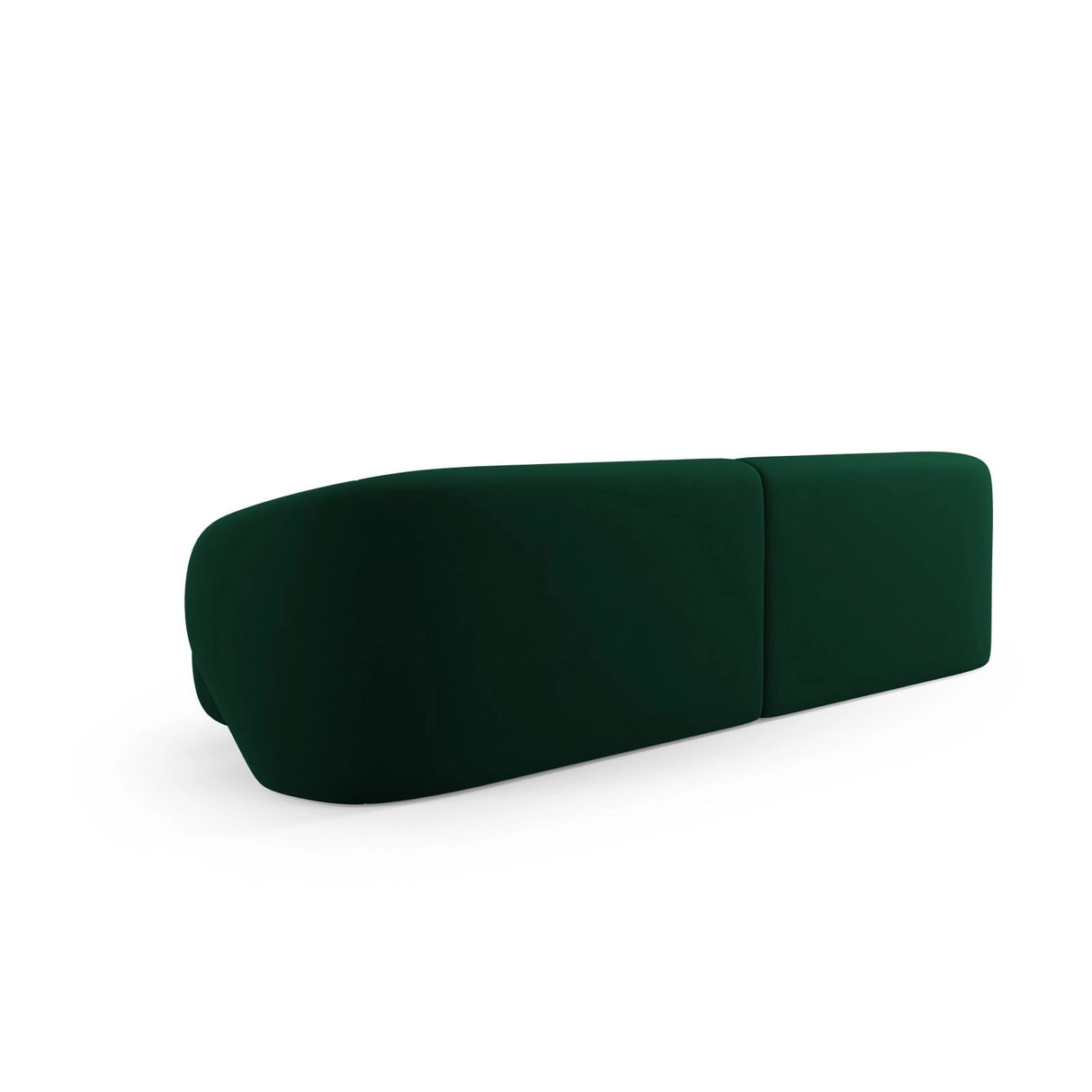 Camden 4-Sitzer Sofa aus Samt in Flaschengrün (Casino Deep Green), 304x102x72 cm von Cosmopolitan Design – Bild 4