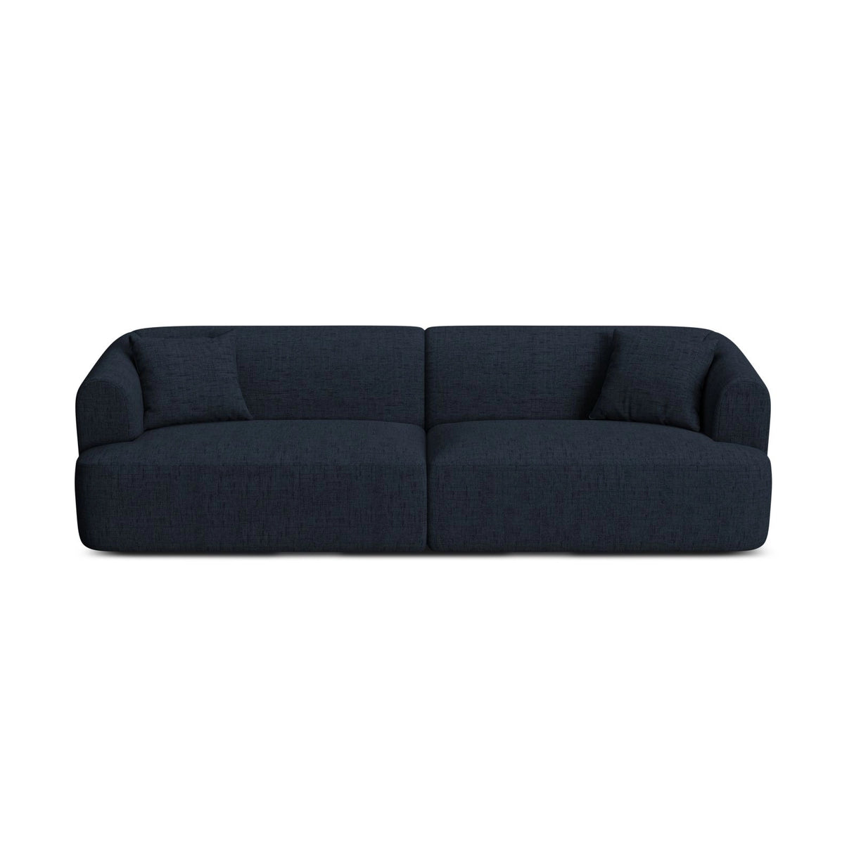Campi 4-Sitzer Sofa aus Strukturierter Stoff in Königsblau (Moly 79), 255x90x70 cm von Cosmopolitan Design – Bild 1