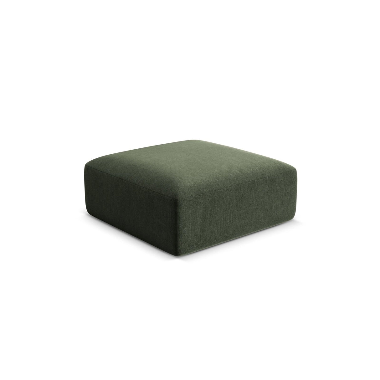 Campi Pouf aus Samt in Grün (Vogue 11), 90x90x40 cm von Cosmopolitan Design – Bild 4