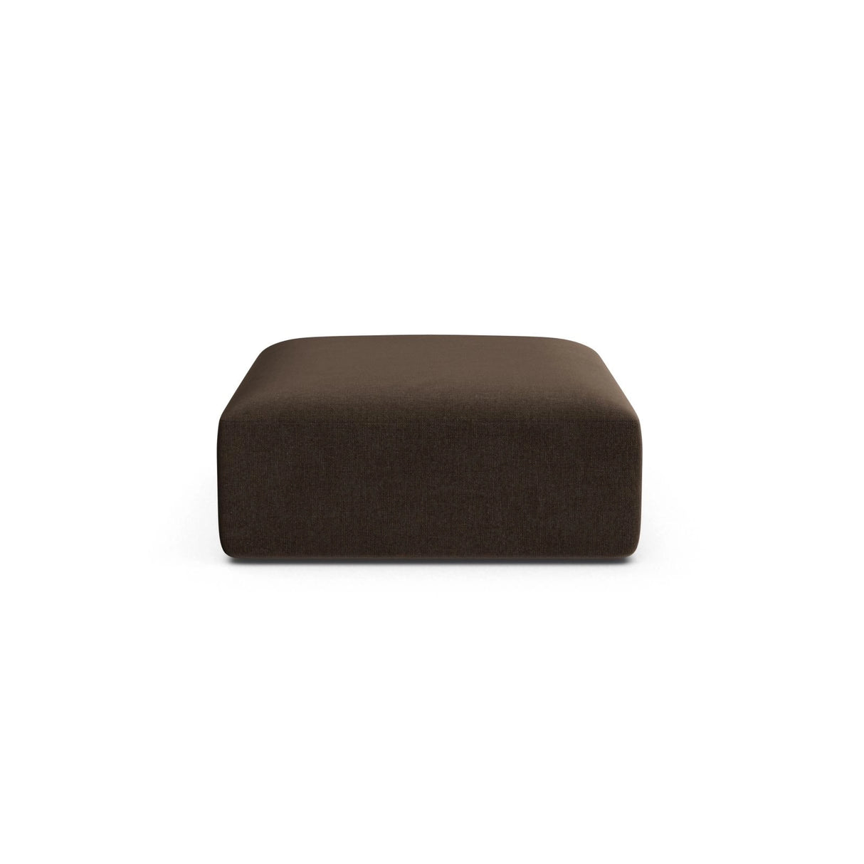 Campi Pouf aus Samt in Schokolade (Vogue 6), 90x90x40 cm von Cosmopolitan Design – Bild 1