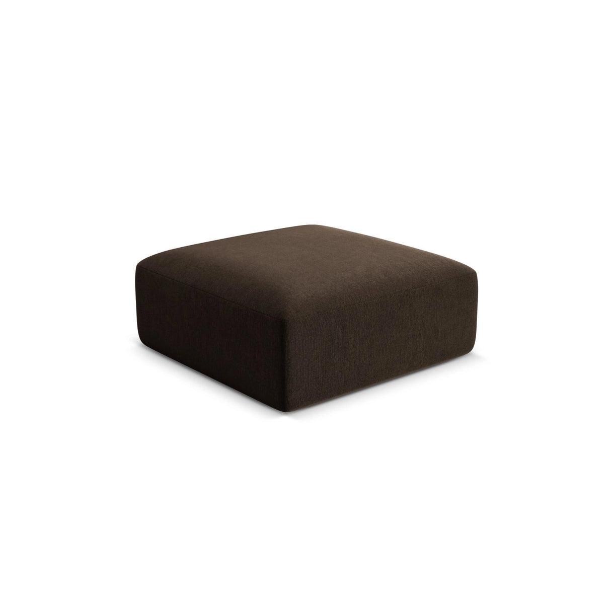 Campi Pouf aus Samt in Schokolade (Vogue 6), 90x90x40 cm von Cosmopolitan Design – Bild 4