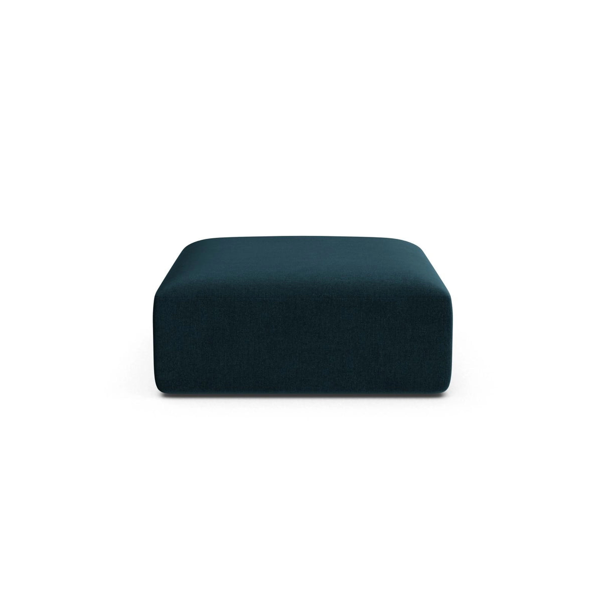 Campi Pouf aus Samt in Tiefes Petrol (Vogue 13), 90x90x40 cm von Cosmopolitan Design – Bild 1